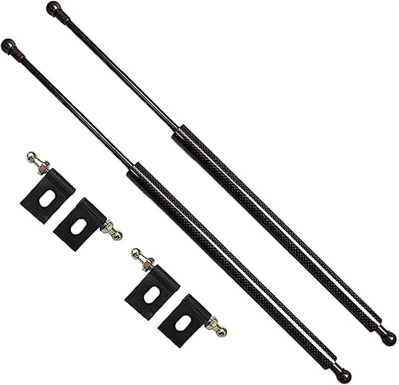DEMULAX Carbon Fiber Hood Lift Support for Mitsubishi Lancer Evolution - Image 5