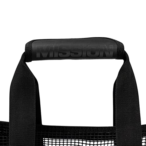 Mission حقيبة قارب ميسيون كاسي الثقيلة للاستخدام الخارجي وحقائب قارب شبكية مقاومة للماء (23 لتر، أسود) - Image 4