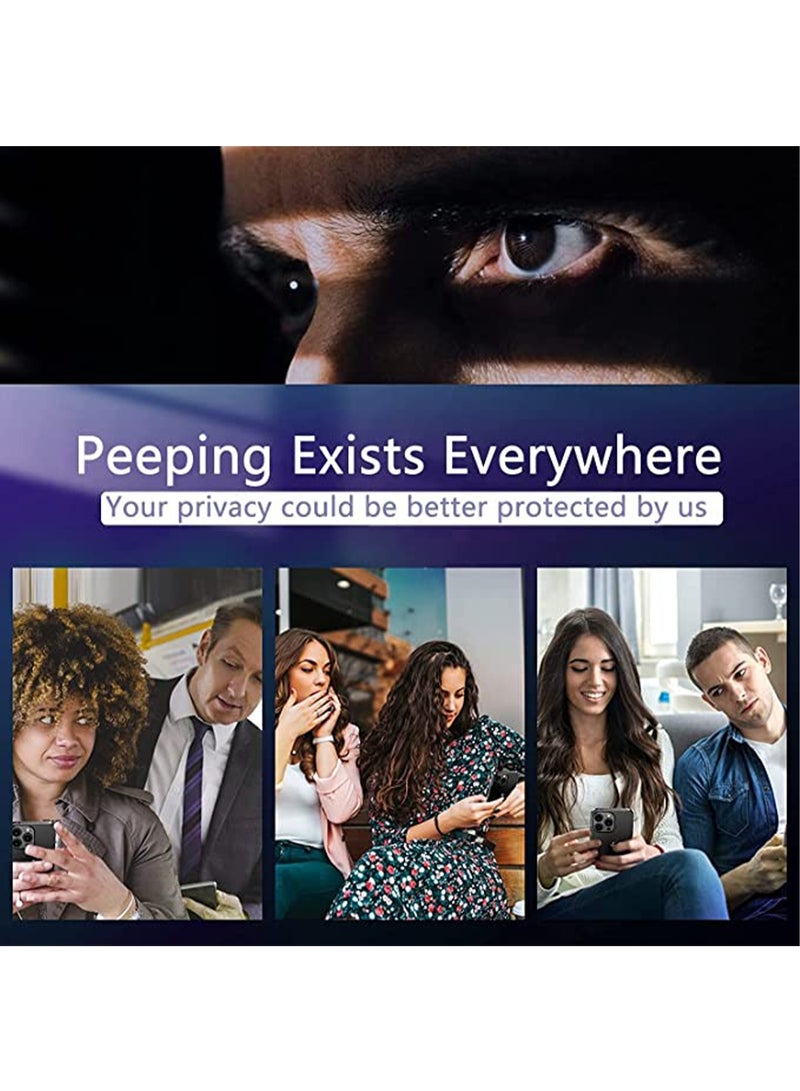 2 Pack Samsung Galaxy A23 5G / 4G Privacy Screen protector with Anti-Spy Tempered Glass 9H Hardness Protector Film Anti Scratch Bubble free Easy Install Case Friendly - Image 3