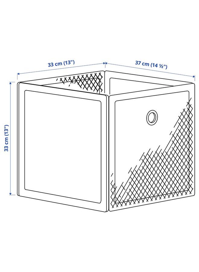 erorex Storage Box, White, 33X37X33 Cm  - Image 5