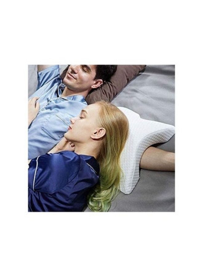 Memory Foam Arched Pillow  Romantic Couple Sleeping Pillow Slow Rebound Pressure Anti-Hand Anti Snore - Image 5