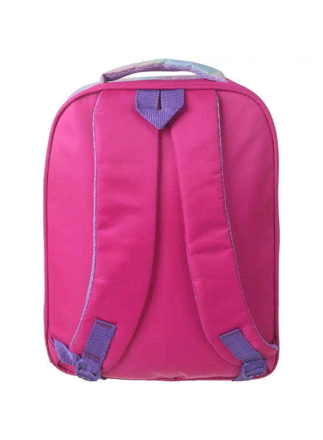 شنطة مدرسية ميكروفيبر للاطفال، 16 بوصة، 3 سوستة - Image 3
