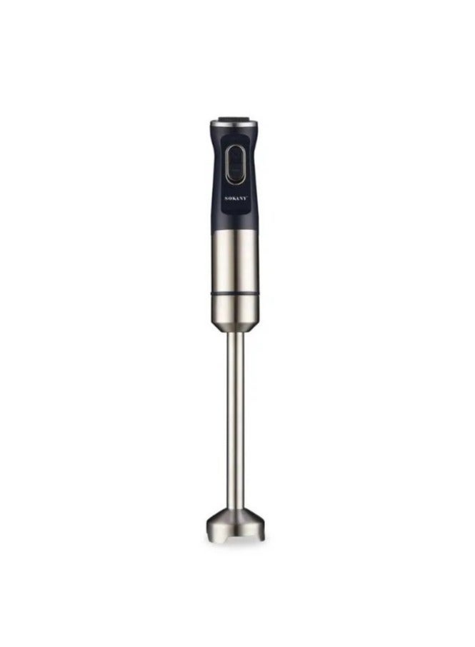 Sokany stainless steel hand blender, 2200 watts, 2 speeds, with a break-resistant cup and rust-resistant blade, with a one-year warranty  - Image 2