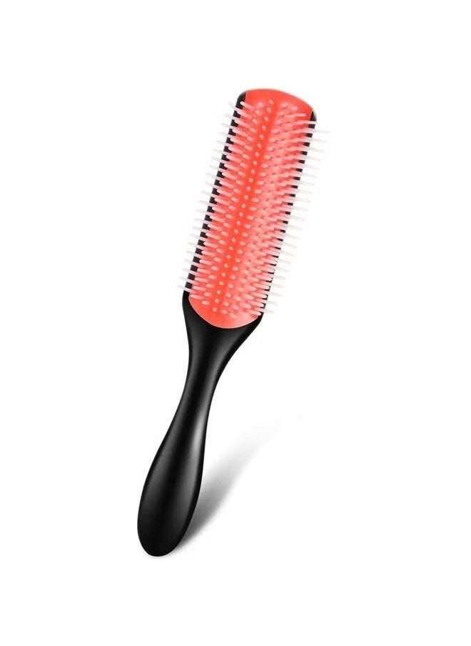 ORiTi ORiTi 9-Row Cushion Nylon Bristle Styling Brushes Massage Hair Brush with Anti-static Rubber Pad Hair Styling Tools  - Image 1