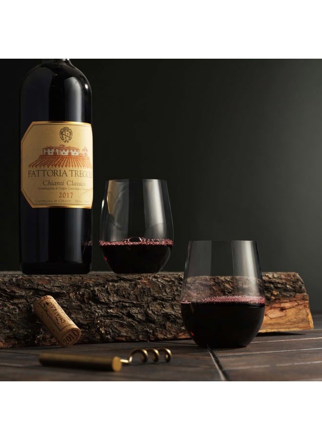 Munfix Plastic Stemless Wine Glasses 48 Pack, Disposable 12 Oz Clear Plastic Wine Cups Shatterproof Recyclable and BPA-Free - Image 2