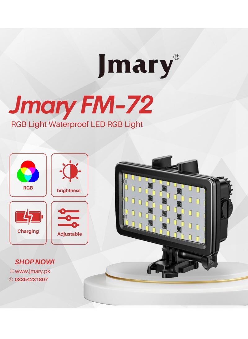 Jmary Jmary FM-72 RGB Light Waterproof LED RGB Light - Image 2