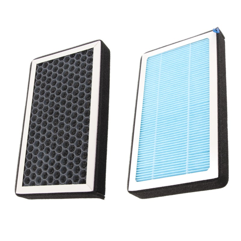 2PCS Cabin Air Filter with Activated Carbon Car Air Condition Air Intake Filter Accessories Replacement For Tesla Model 3 Y - Image 1