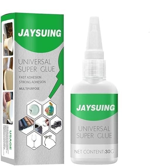 HighStrength Oily Glue for Universal Repairs Instant Super Glue for Wood Ceramic Plastic Metal Glass and More  - Image 1