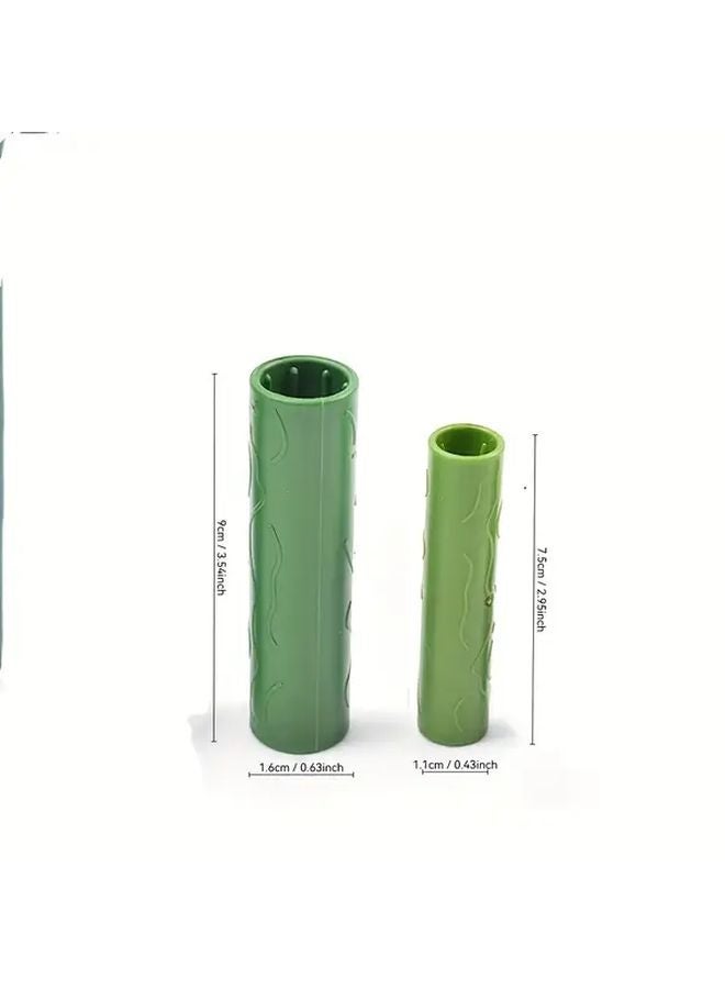 15 Pcs 16mm Heavy Duty Plant Support Connectors Green Garden Clips - Image 4