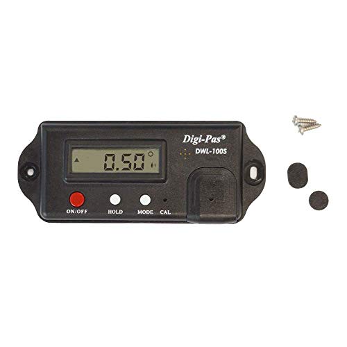 Digi-Pas مستوى رقمي صغير Digi-Pas MODULE - DWL-100S 0.1 درجة، مقياس زاوية مع 2 ثقب برغي - Image 1
