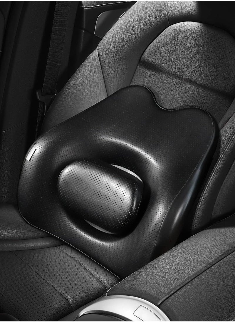 Generic - Lumbar Support Memory Foam Cushion, Pillow for Back Pain Relief  Ergonomic Design Improve Sitting Posture for Office and Gaming Chair, Car, Recliner, Couch Back Rest for Car Seat, Office Chair - Image 1