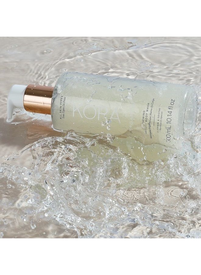 Kora Organics Renewing Hand & Body Wash | Cleanse & Moisturize | Certified Organic | Cruelty Free | 10.14 fl oz - Image 2