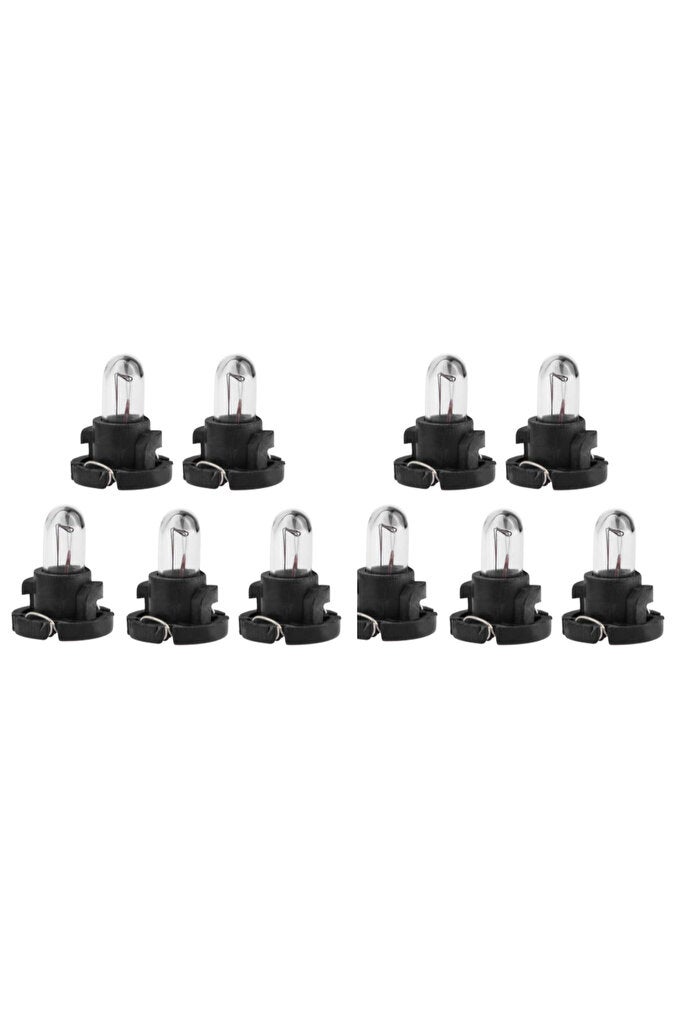 ريحني 10 قطع T4 12V 1.2 واط داخلية داخل السيارة لمبات عدادات لوحة القيادة مصابيح Universal لهوندا - Image 2