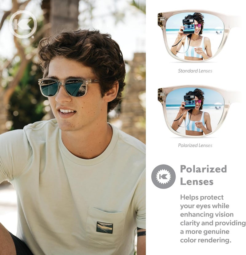 Knockaround Fort Knocks Polarized Sunglasses for Men & Women - UV400 Protection - Image 4