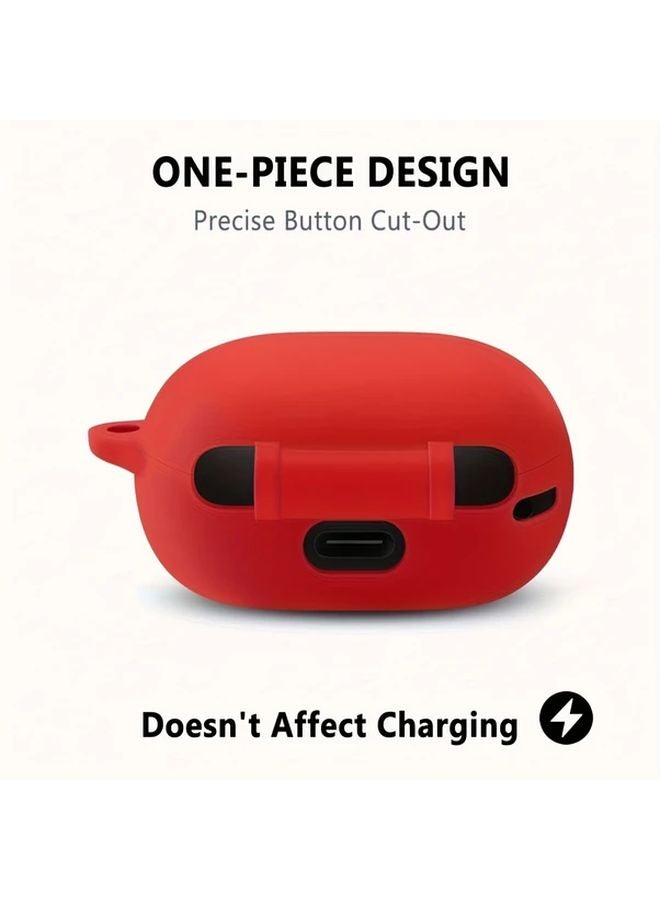 Red WAVE FLEX Shockproof Case With Grip And Free Hook - Image 5