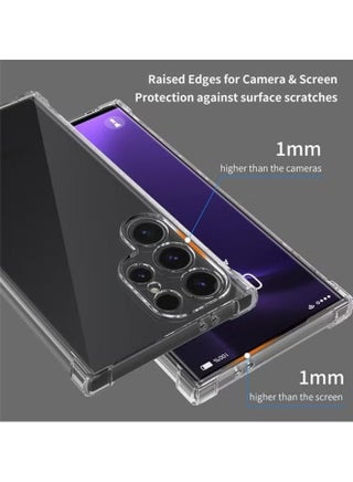 Clear Case For ITEL S26 Ultra - Thin Soft Silicone Gel Case Cover, TPU Protection Cover Transparent Soft funda, Anti-Falling Shockproof Protective Cover, Transparent - view 5