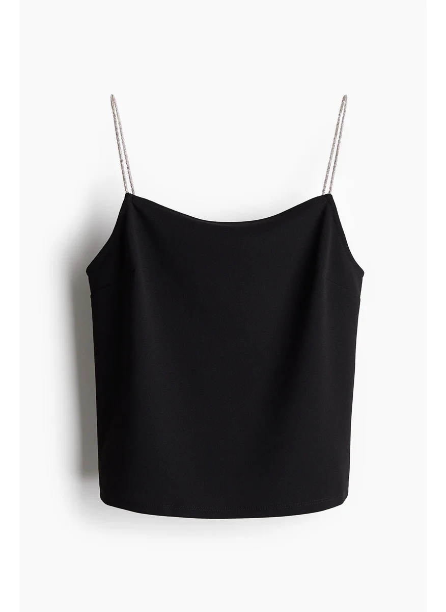 اتش اند ام Strappy Jersey Top