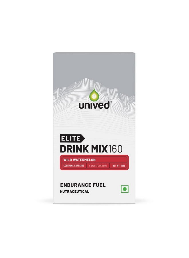 Unived Elite Drink Mix 160 | Isotonic Energy Drink | 2:1 Ratio & 40g Carbohydrates with Betaine & Beta-Alanine | Endurance Athletes Sports Drink (Wild Watermelon (50mg Caffeine), 8 Pack) - Image 2