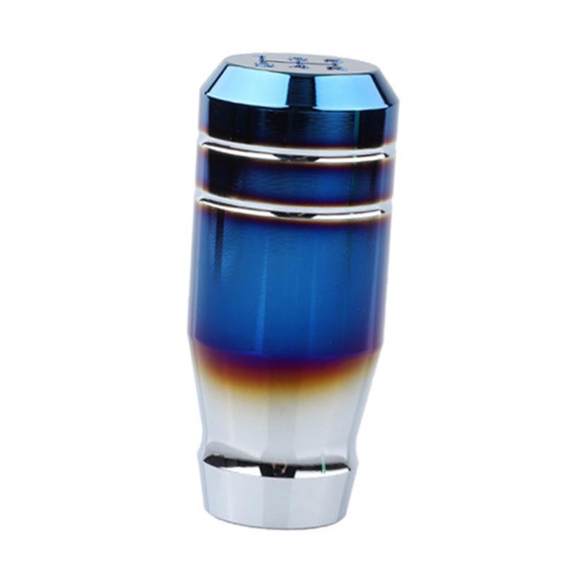Baked Finish Manual Gear Shift Knob Lever Universal Fit Cars Black - Image 2