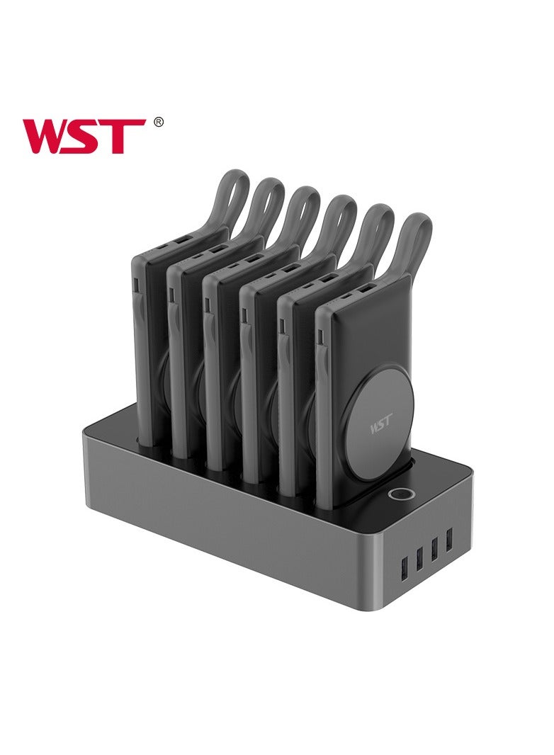 WST 6 In 1 Multiple Power Bank Docking Station - Image 1