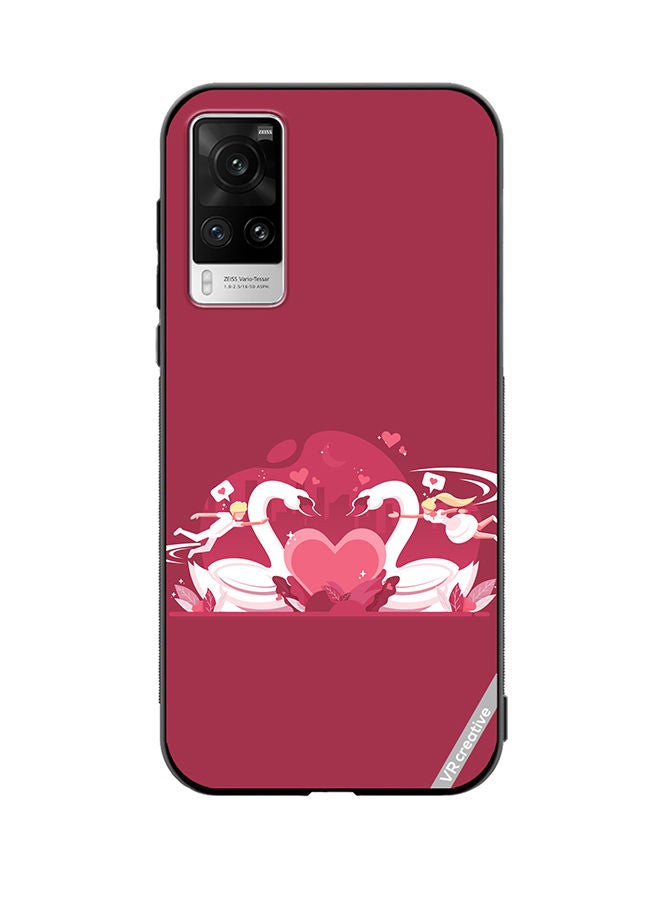 VR CREATIVE Protective Case Cover For Vivo X60 Pro True Love Design Multicolour - Image 1