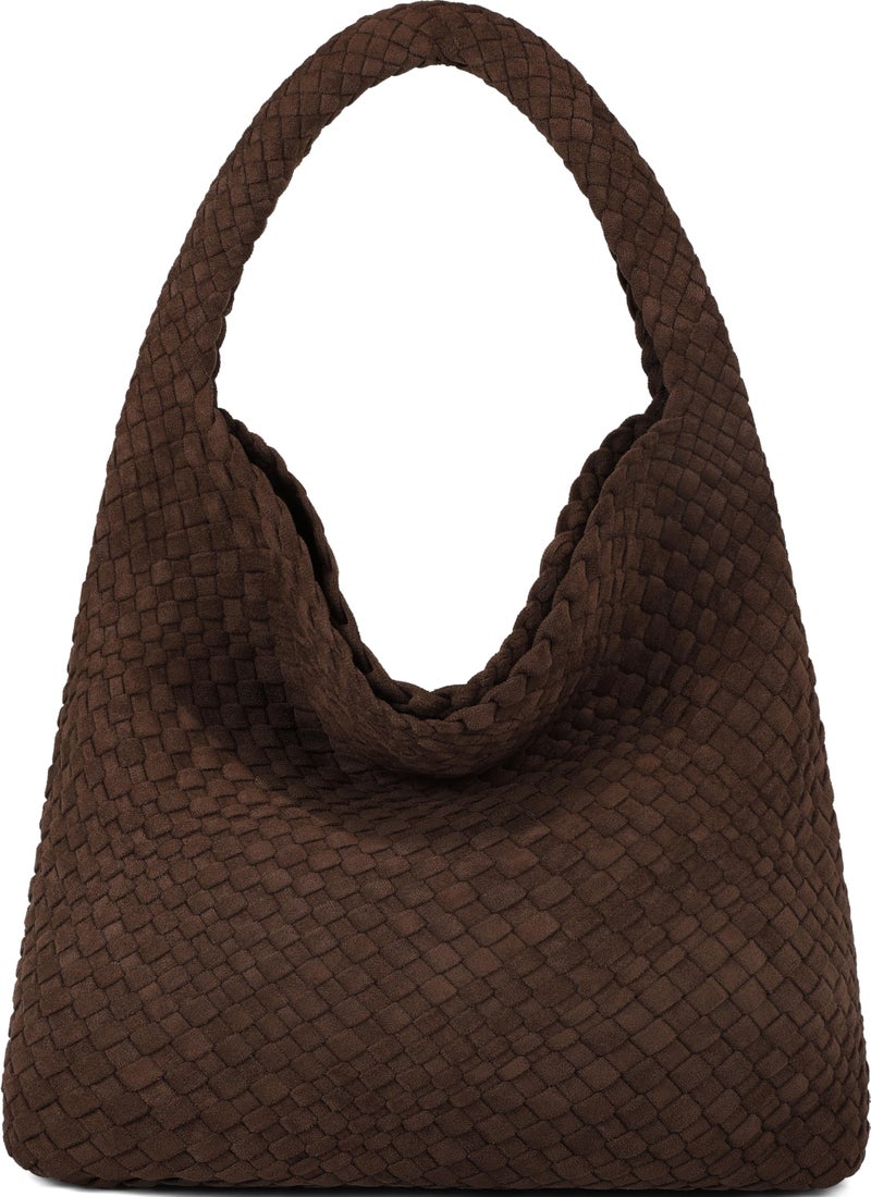 Queenoris Fashion Hobo Bags for Women Top-handle Shoulder Bag Vegan Leather Purses Soft Summer Tote Bag - Image 1
