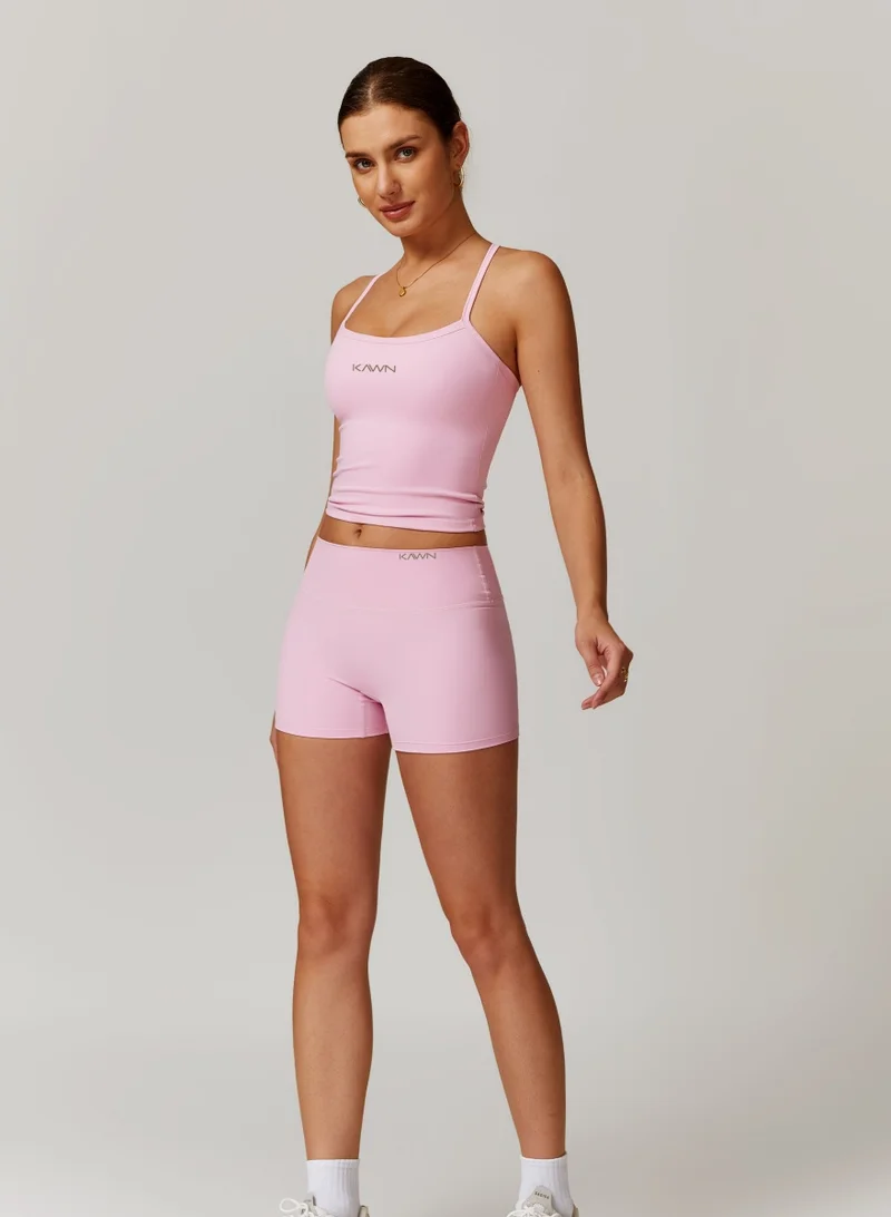 كون.يوغا شورت رياضي نسائي بخصر متوسط لليوجا والتمارين