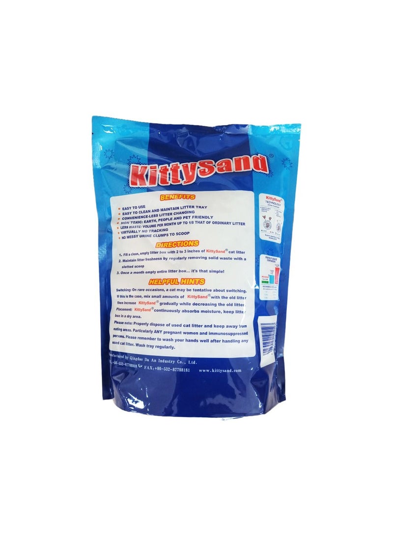 Kitty Sand 100% Natural Silica Crystal Premium Quality Cat Litter 5L - Pack of 6 - Image 3