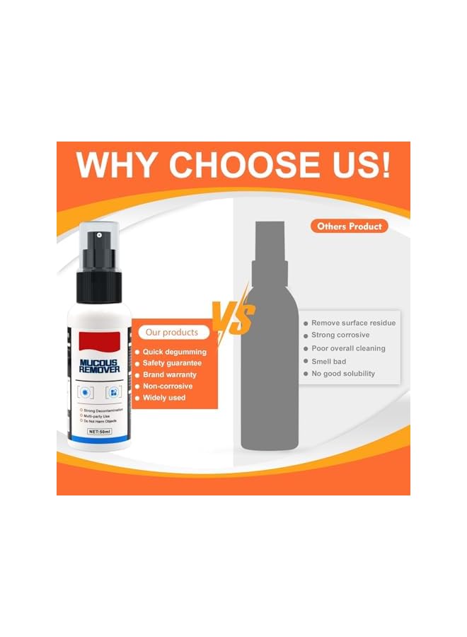 promass Adhesive Remover, Glue Off Adhesive Remover, Sticker Remover, Decal Remover, Glue Remover with Plastic Razor Blade Scraper, Removing Labels, Versatile Cleaning Solution for Easy Removal - Image 4