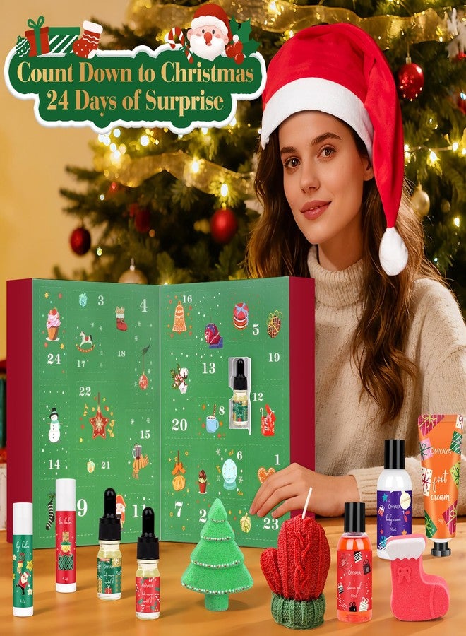 SUPERSUN Skincare Advent Calendar 2025 Adult Women -Bath & Body Christmas Bulk Gifts for Mom,Wife,Girlfriend,Coworkers,Beauty Advent Calendar Gifts Basket Set for Christmas Party Favors - Image 2
