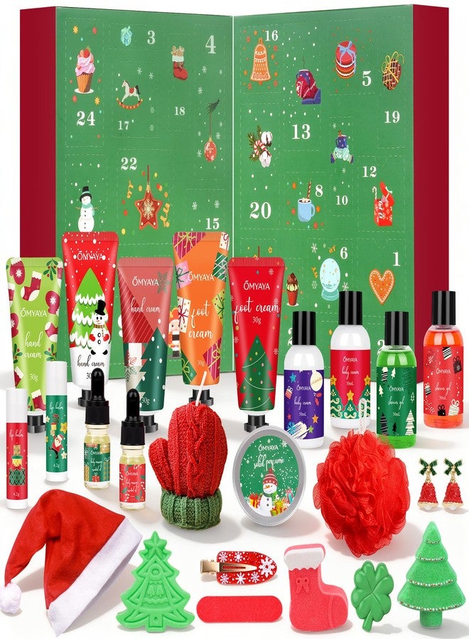 SUPERSUN Skincare Advent Calendar 2025 Adult Women -Bath & Body Christmas Bulk Gifts for Mom,Wife,Girlfriend,Coworkers,Beauty Advent Calendar Gifts Basket Set for Christmas Party Favors - Image 1