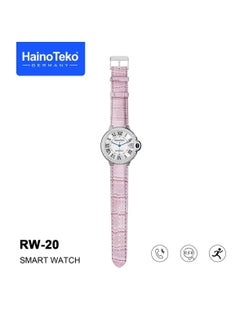 Haino Teko Germany RW 20 Dimond edition classic Round smartwatch with Two set strap for women's and Girls