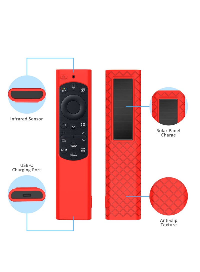 Protective Case for Samsung Remote Cover Smart TV Remote Control BN59 Series Anti Slip Shock Proof Silicone Cover Samsung Remote Cover Light Weight Kids-Friendly Case Cover  - Image 2