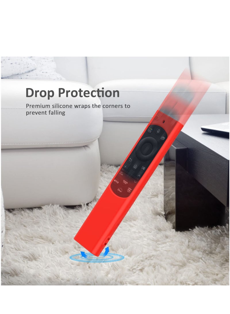 Protective Case for Samsung Remote Cover Smart TV Remote Control BN59 Series Anti Slip Shock Proof Silicone Cover Samsung Remote Cover Light Weight Kids-Friendly Case Cover  - Image 4