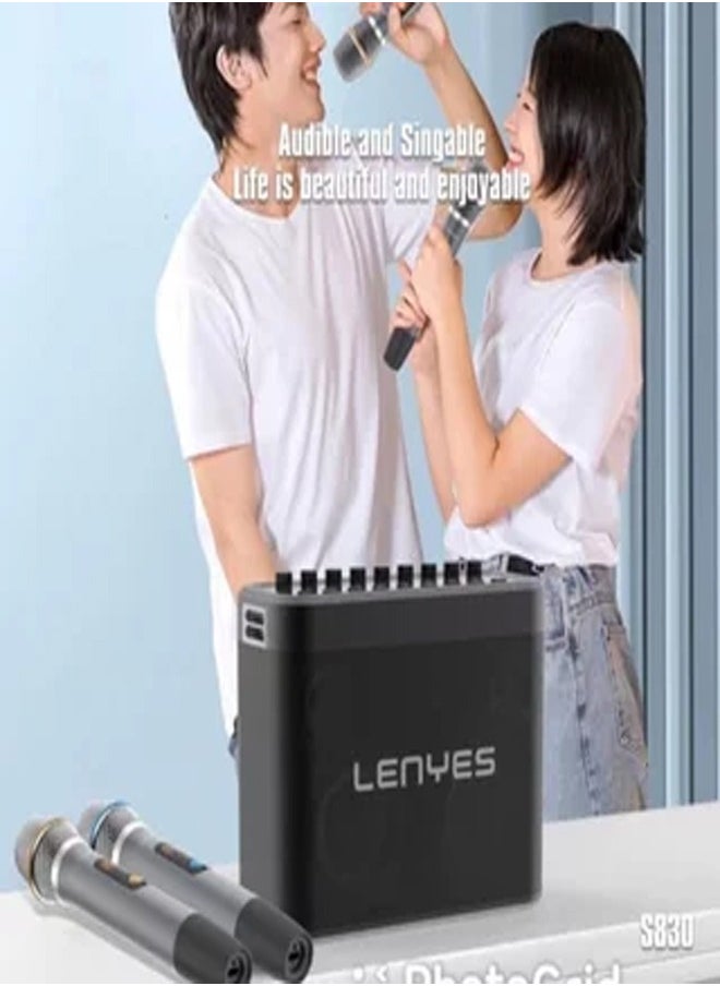 Lenyes - Lenyes S830 Speaker Bluetooth 160W: Wireless KTV Speaker with Karaoke Microphone and DSP Super Power Technology - Image 1