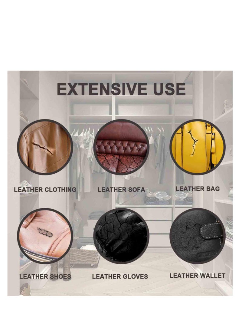 KASTWAVE Transparent Fabric Glue, Permanent Clear Washable Clothing Glue for All Fabrics, Fabric Fusion Glue, No Sew Solution, Clothes, Cotton, Flannel, Leather, Polyester, Doll Repair - Image 5