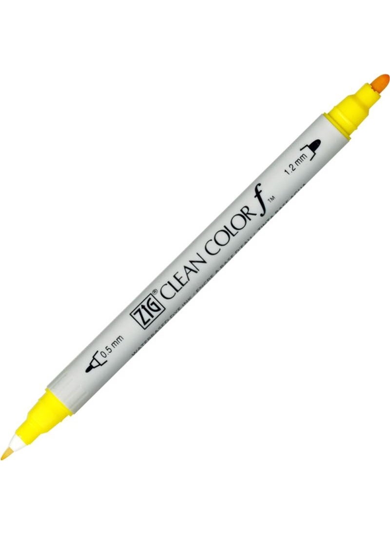 Zig Clean Color F Tcs-6000T 050 Yellow 