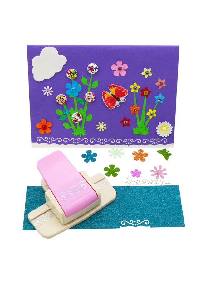 Edge Holder Embosser Flower Breaker Diy Handmade Greeting Card Making Lace Pattern Lace Hollow Cute Printing Machine-Color:No. 8  - Image 1