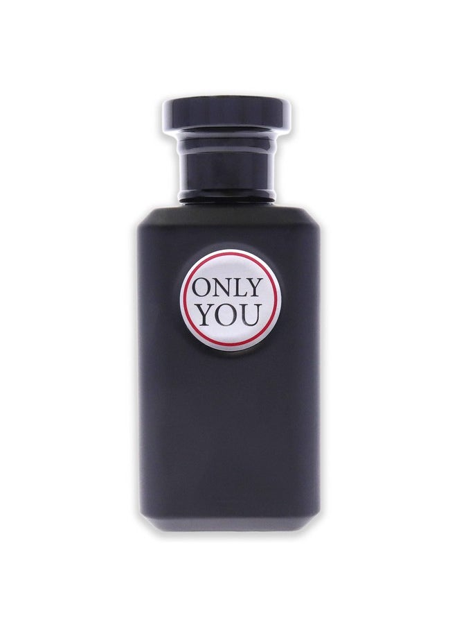نيو براند - عطر Only You Black EDT Spray للرجال من ماركة New Brand Perfumes، 3.3 أونصة، OYOU1M - Image 1
