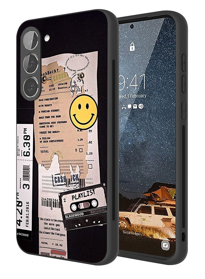Tolwak Samsung Galaxy S23 5G Protective Case Cover Playlist Sticker - Image 1