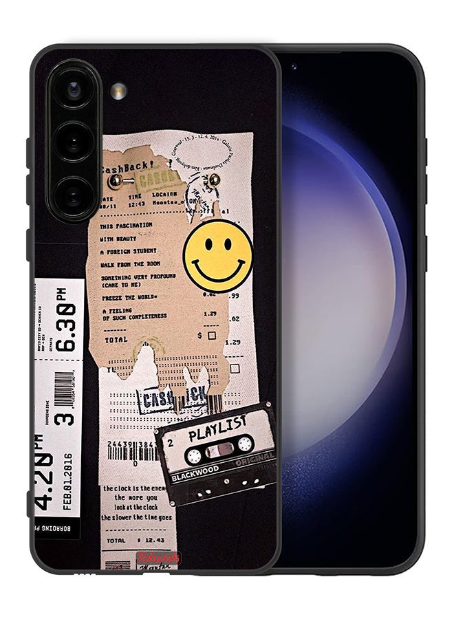 Tolwak Samsung Galaxy S23 5G Protective Case Cover Playlist Sticker - Image 2