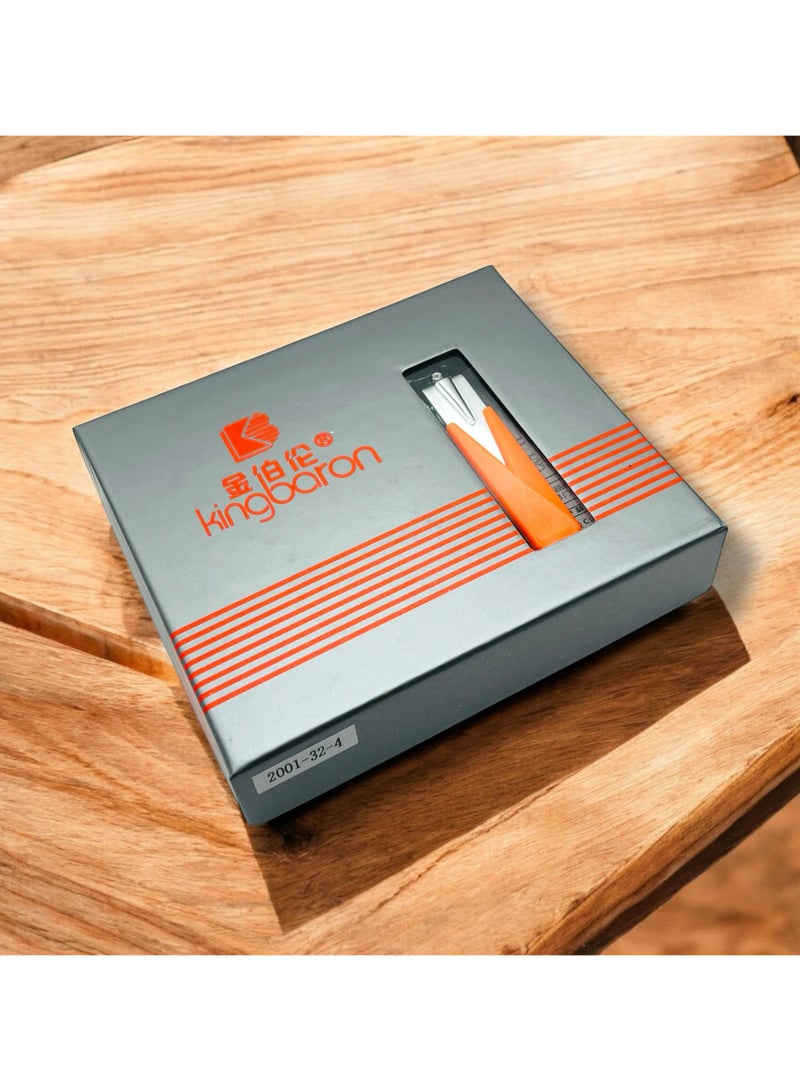 MARIO DRAFTS Professional Nail Clippers Set, 12-Pack, Black, Green, and Orange - Image 3