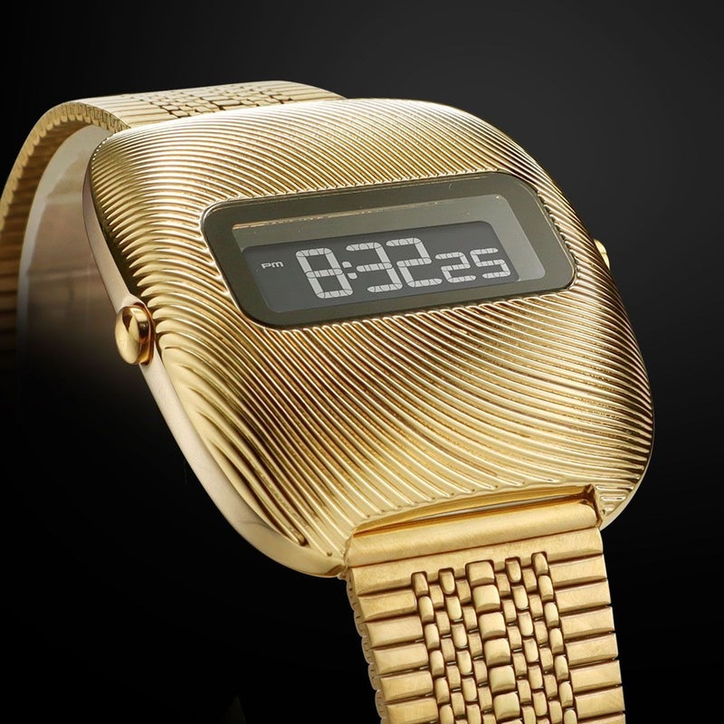 Stylish Metal Digital Display Men's Electronic Watch - Waterproof Sports Watch for Teens and College Students - Image 3