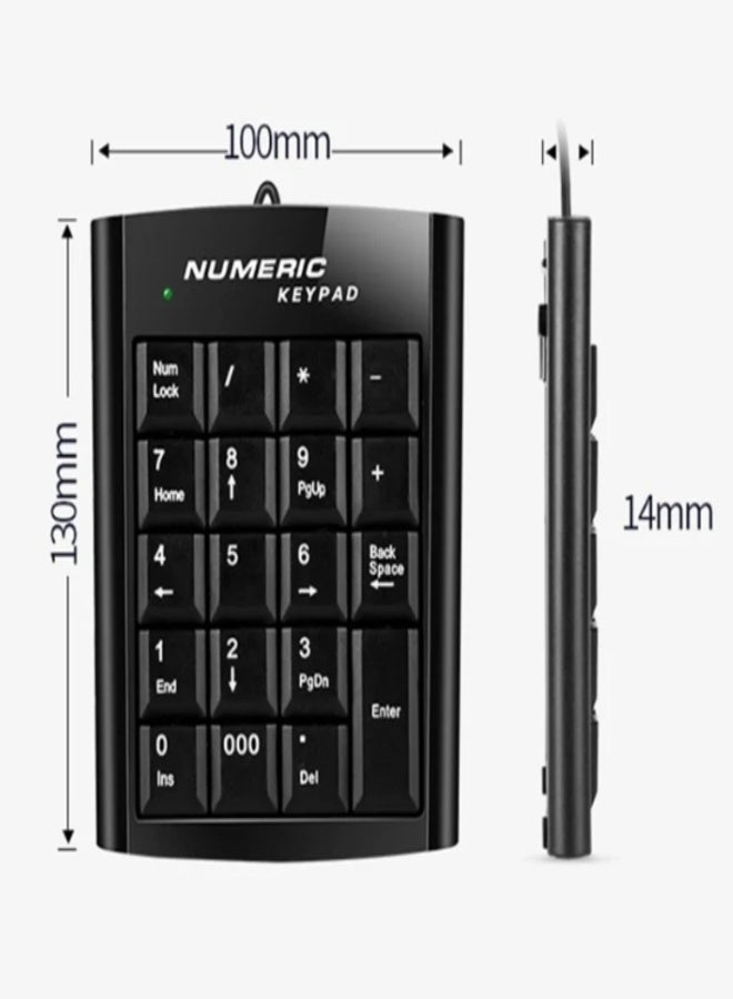 Mini USB Numeric Keyboard for Effortless Number Entry - Image 2