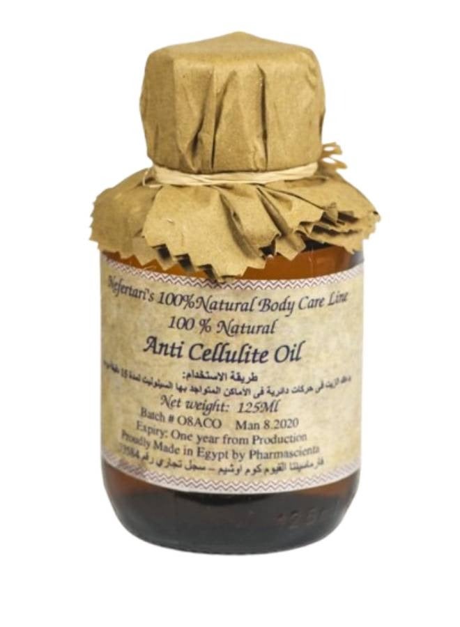 زيت عناية بالجسم لمظهر السيلوليت – من نفرتاري – 125 مل