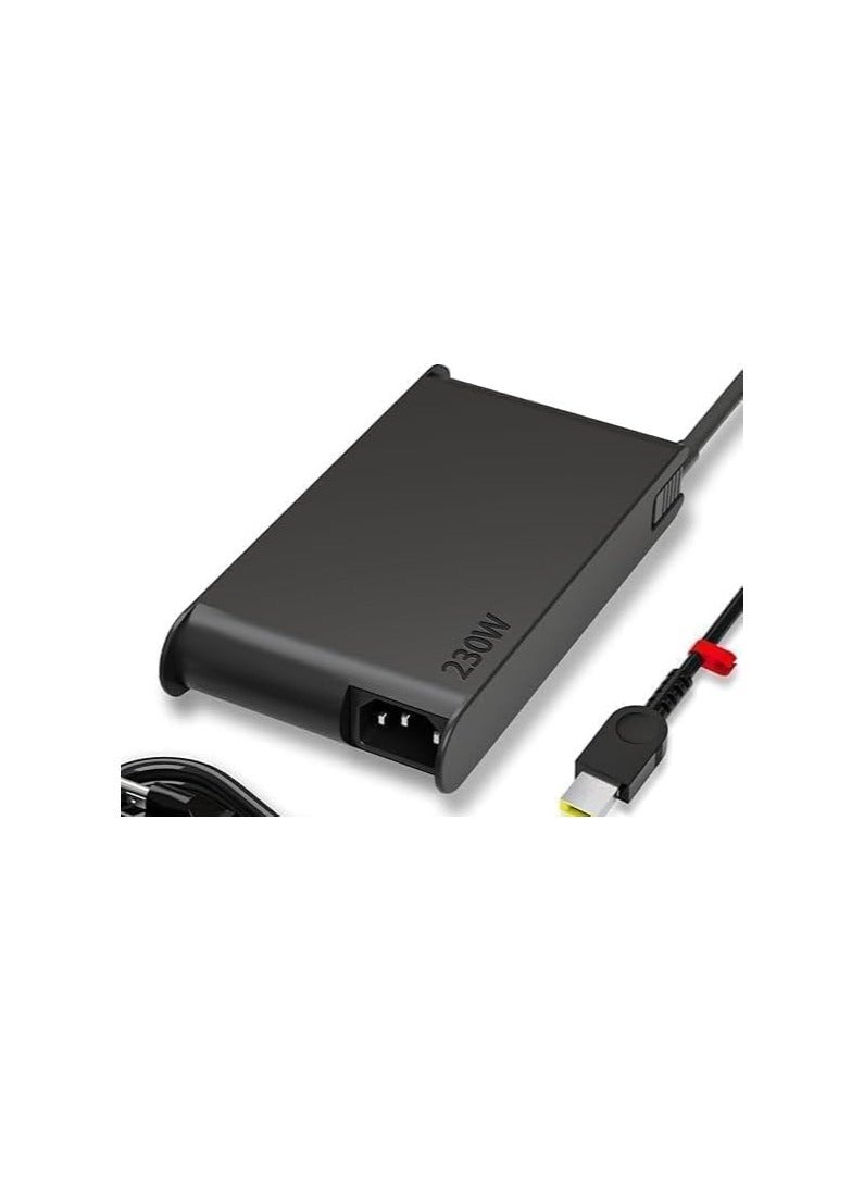 Terabyte New Slim 20V 11.5A 230W Legion 5 Charger Fit for Lenovo Legion 5 7 Y540 Y545 Y730 Y740 Y900 Y910 Y7000 Lenovo Thinkpad P51 P52 P53 P71 P72 P73 ADL230NLC3A ADL230NDC3A 01FR046 01FR044 AC Adapt