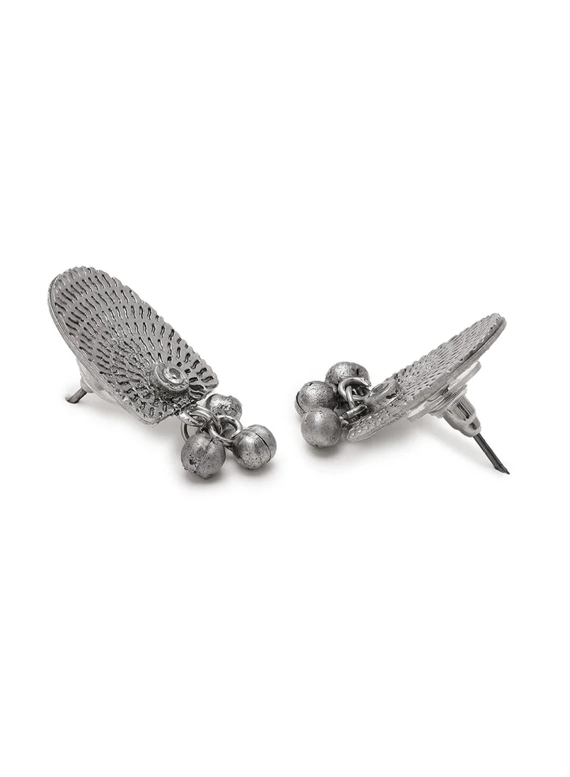 Priyaasi Oxidised Contemporary Drop Earrings
