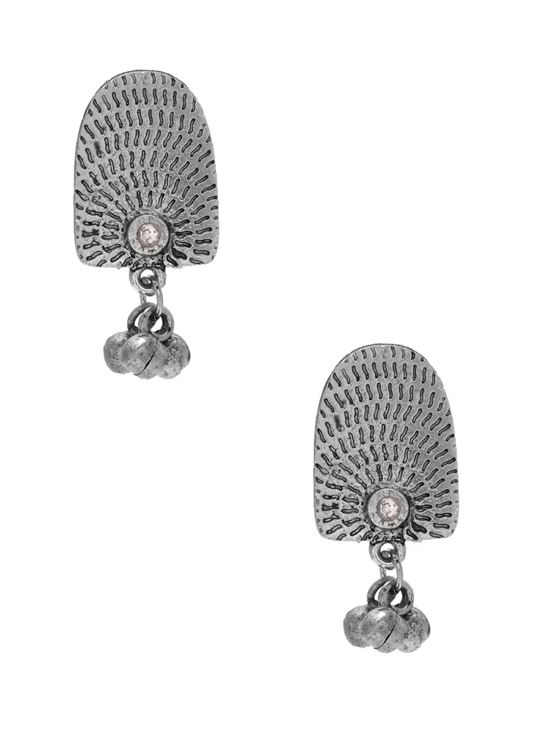 Priyaasi Oxidised Contemporary Drop Earrings