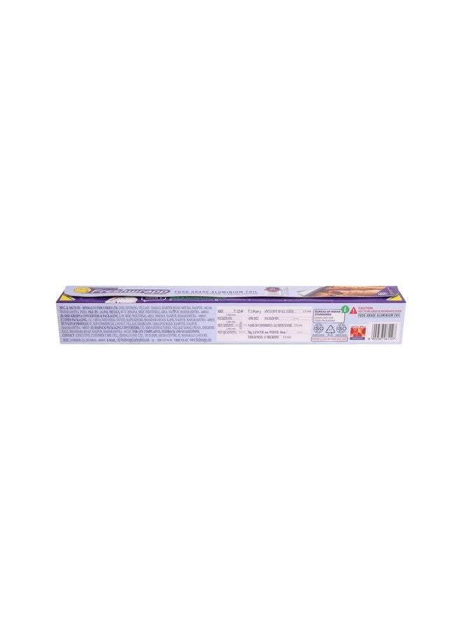 Freshwrapp Hindalco Freshwrapp Aluminium Foil 33 Grams + 17 Grams, 11microns (Pack of 3) | Food Packing , Wrapping, Storing and Serving - Image 2