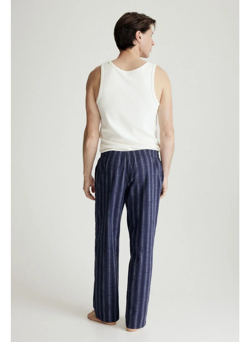 اتش اند ام Relaxed Fit Cotton trousers